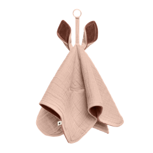 BIBS Kuscheltuch Kangaroo, Blush