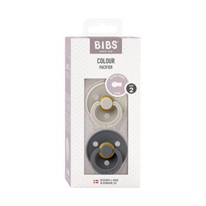 BiBs Fopspeen Sand / Iron 6-18 Mnd 2 Stuks