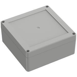 TRU COMPONENTS TC-10860716 Universele behuizing 134.70 x 134.70 x 60.10 ABS Lichtgrijs 1 stuk(s)