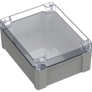 trucomponents TRU COMPONENTS TC-10861048 Universele behuizing 240 x 191.30 x 105.60 Polycarbonaat Lichtgrijs 1 stuk(s)