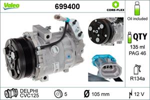 Compressor, Airconditioner Valeo 699400