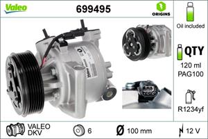 dacia Compressor, airconditioning 699495