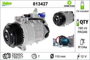 mercedes Compressor, airconditioning 813427