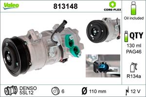 bmw Compressor, airconditioning 813148