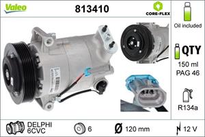 opel Compressor, airconditioning 813410
