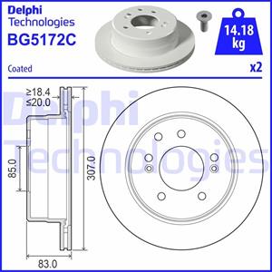 ssangyong Remschijf BG5172C