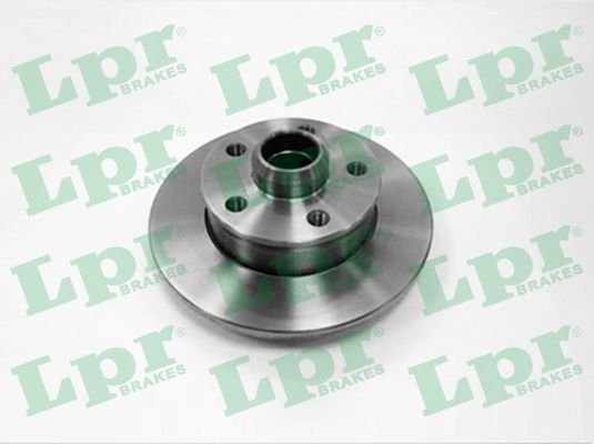 Remschijf LPR V2243P, 1 deel