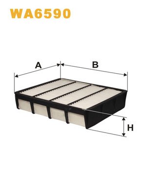 wixfilters Luchtfilter WIX FILTERS WA6590