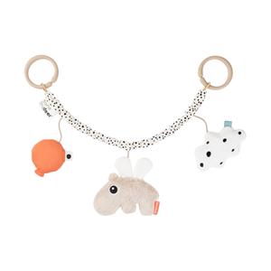Done by Deer™ Kinderwagenkette Happy Clouds, sand