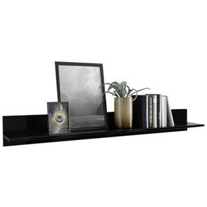 Benvenuto Design Mango Wandplank Zwart Hoogglans