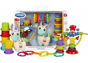 Playgro sensory Llama explore and play gift pack