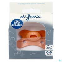 Difrax fopspeen Natural Pure 0-6 maanden