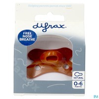 Difrax fopspeen Natural Pure 0-6 maanden