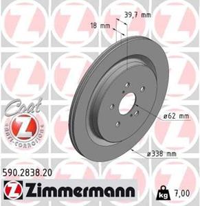 lexus Remschijf COAT Z 590283820