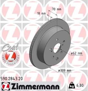 lexus Remschijf COAT Z 590284320