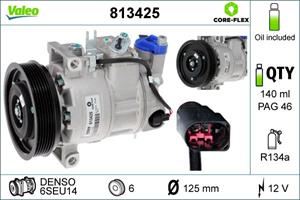 Airconditioning compressor Valeo 813425