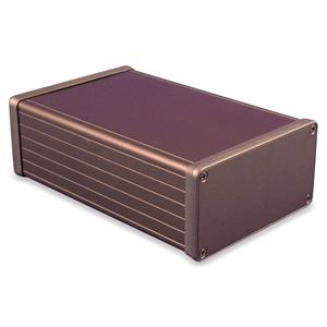hammondelectronics Hammond Electronics 1455N1601BK Profielbehuizing 160 x 103 x 53 Aluminium Zwart 1 stuk(s)
