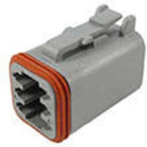 teconnectivity TE Connectivity DT06-6S-C015 Ronde connector Bus, recht Totaal aantal polen: 6 Serie (ronde connectors): DT 1 stuk(s)