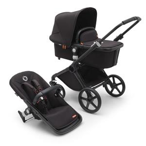 Bugaboo Fox Cub Kinderwagen - Black/Midnight Black