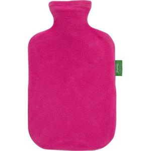 Fashy Warmwaterkruik 2L met fleece hoes in magenta