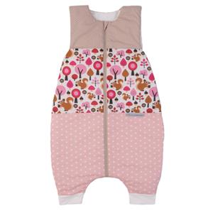 ULLENBOOMÂ Sommerschlafsack mit Beinen fÃ¼r Babys und Kinder - Sand EichhÃ¶rnchen - Als Schlafanzug fÃ¼r Kinder und Babys nutzbar - GrÃ¶&Atild