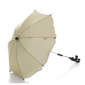 fillikid Parasol met ovale onderkant, natuur