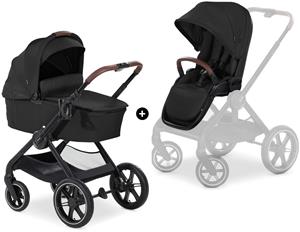 hauck Kinderwagen Walk N Care Air Set Black