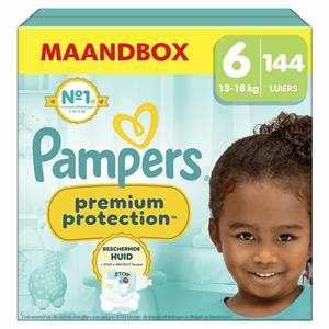 Pampers Premium Protection Luiers Maat 6 (13 kg+) 144 stuks