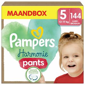 Pampers Harmonie Luierbroekjes Maat 5 (12-17 kg) 144 stuks