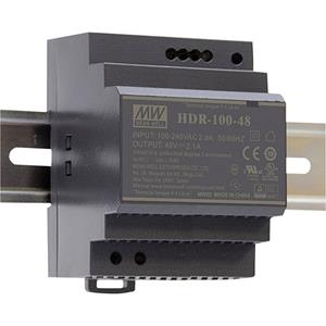 meanwell Mean Well HDR-100-24N Hutschienen-Netzteil (DIN-Rail) 24 V/DC 4.2A 100.8W Anzahl Ausgänge:1 x Inhal