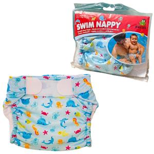 Freds Swim Nappy Schwimmwindel, wiederverwendbar, blau, Größe 1: 4-9 kg