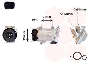citroen Compressor, airconditioning 4000K418