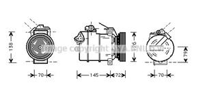 bmw Compressor, airconditioning