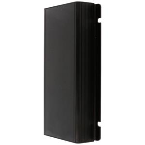 Hammond Electronics 1455JF1601BK Universele behuizing 160 x 78 x 27 Aluminium Zwart 1 stuk(s)