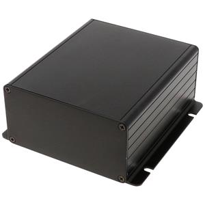 Hammond Electronics 1455NF1201BK Universele behuizing 120 x 103 x 53 Aluminium Zwart 1 stuk(s)
