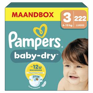 Pampers Baby-Dry Windeln Monatsbox