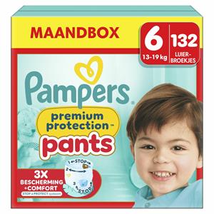 Pampers Premium Protection Luierbroekjes Maat 6 (15 kg+) 132 stuks