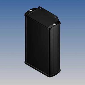TEKO TEKAM 22-E.9 Universele behuizing 145 x 85.8 x 36.9 Aluminium, Zink Zwart 1 stuk(s)
