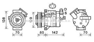 chevrolet Compressor, airconditioning
