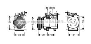 hyundai Compressor, airconditioning