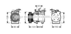 hyundai Compressor, airconditioning