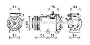 hyundai Compressor, airconditioning