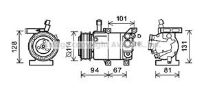 kia Compressor, airconditioning