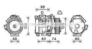 toyota Compressor, airconditioning