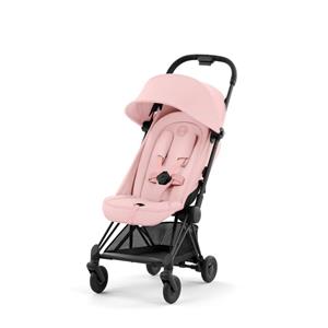 Cybex Coya Buggy - Zwart Frame - Peach Pink