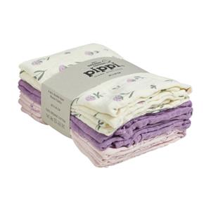 PIPPI Mousseline doeken Set van 6 Orkide