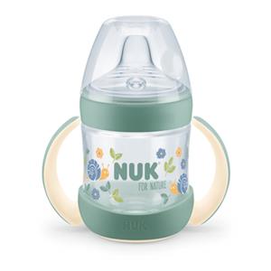 NUK Trinklernflasche NUK for Nature, 150ml, grün