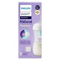 Philips Avent Babyfles SCY673/82 Natural Response met AirFree ventiel 260ml Neutral Beer