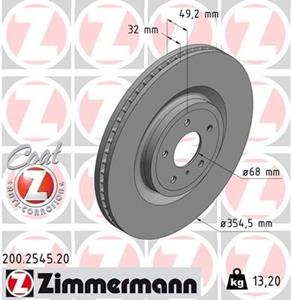 infiniti Remschijf COAT Z 200254520