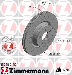 tesla Remschijf SPORT REMSCHIJF COAT Z 550560152